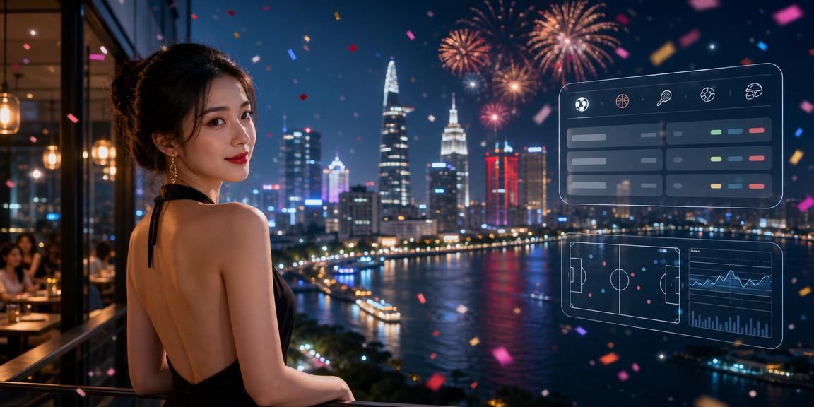 Người dùng tại TP.HCM kiểm tra trạng thái nạp tiền và ưu đãi cá cược trong lúc uống cà phê